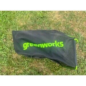 Greenworks Pro Grass Bag Electric Lawn Mower Clipping Bagger Catcher w Frame